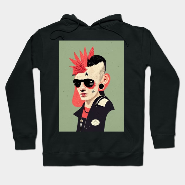 Original Punk Hoodie by deificusArt